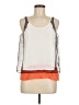 Aryn K. 100% Polyester White Sleeveless Blouse Size M - photo 1