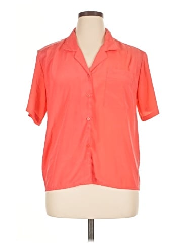 Impressions Short Sleeve Blouse (view 1)