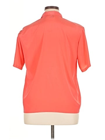 Impressions Short Sleeve Blouse (view 2)