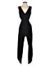 Zara Solid Black Jumpsuit Size S - photo 1