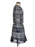 Veronica Beard 100% Silk Gray Casual Dress Size 4 - photo 4