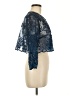 Alex Evenings 100% Polyester Blue Jacket Size 12 (petite) - photo 4