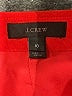 J.Crew 100% Polyester Solid Red Formal Skirt Size 10 - photo 4