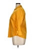 Anne Klein Yellow 3/4 Sleeve Button-Down Shirt Size XL - photo 5