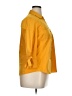 Anne Klein Yellow 3/4 Sleeve Button-Down Shirt Size XL - photo 4
