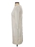 Maia Solid Ivory Casual Dress Size 4 - photo 5