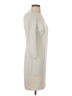 Maia Solid Ivory Casual Dress Size 4 - photo 4