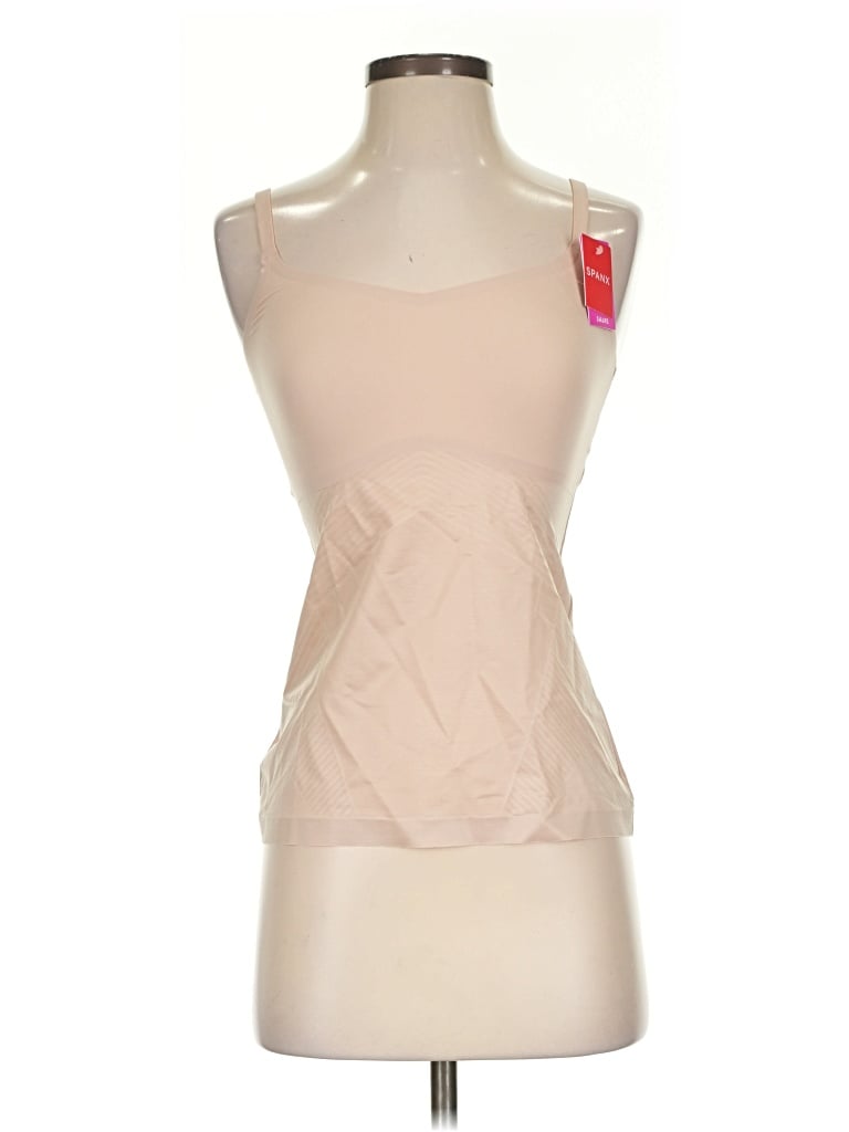 Spanx Sleeveless T-shirt In Brown