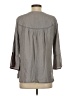 Billy T 100% Lyocell Gray 3/4 Sleeve Blouse Size S - photo 2