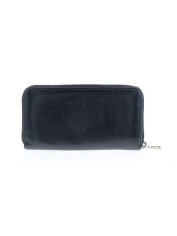 Yves Saint Laurent Black Patent Leather Belle De Jour Zip Around Wallet (view 2)