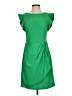 DKNY Solid Green Cocktail Dress Size 2 - photo 1