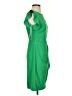 DKNY Solid Green Cocktail Dress Size 2 - photo 4