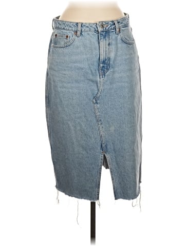 MNG Denim Skirt (view 1)