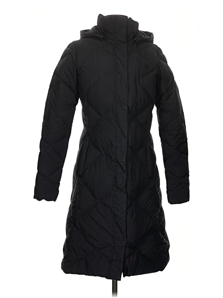 Pre-owned The North Face Coat In Black