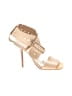 Burberry Gold Tan Heels Size EU 40 - photo 1