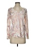 Chico's Paisley White Pullover Sweater Size S - photo 1