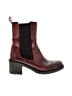 Emanuele Crasto Burgundy Boots Size EU 40 - photo 1