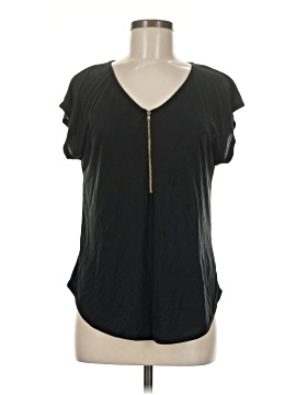Green Envelope Short Sleeve Top