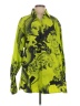 Angel Chen Print Green Long Sleeve Blouse Size XS - photo 1