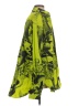 Angel Chen Print Green Long Sleeve Blouse Size XS - photo 4