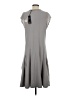 Assorted Brands Solid Gray Casual Dress Size 4 - photo 2