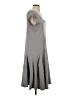 Assorted Brands Solid Gray Casual Dress Size 4 - photo 4