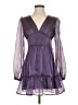 Cider Purple Cocktail Dress Size S - photo 1