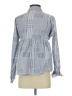 Odille 100% Cotton Blue Long Sleeve Button-Down Shirt Size 4 - photo 2