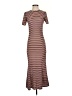 ASOS Stripes Brown Casual Dress Size 4 - photo 1