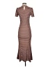 ASOS Stripes Brown Casual Dress Size 4 - photo 2