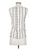 Theory 100% Silk White Sleeveless Silk Top Size 00 - photo 2