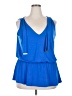 MICHAEL Michael Kors Blue Sleeveless Blouse Size 2X - photo 1