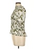 Ellison 100% Polyester Green Short Sleeve Blouse Size L - photo 5