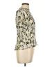 Ellison 100% Polyester Green Short Sleeve Blouse Size L - photo 4