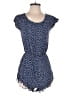 Mimi Chica 100% Rayon Hearts Blue Romper Size S - photo 1