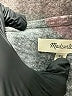 Madewell Gray Bodysuit Size XS - photo 3