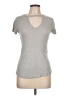 Glitz Gray Short Sleeve Top Size L - photo 1