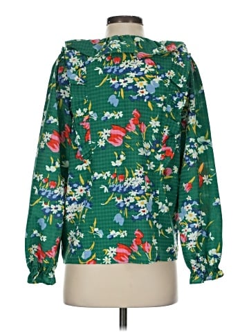 Ann Taylor LOFT Long Sleeve Blouse (view 2)