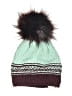 Unbranded Teal Burgundy Beanie One size - photo 1
