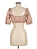 ASOS Design Tan Short Sleeve Blouse Size 6 - photo 2