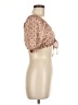 ASOS Design Tan Short Sleeve Blouse Size 6 - photo 4