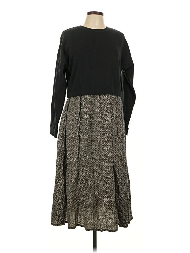 Pre-owned Fatface Casual Dress In Black