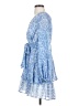 Assorted Brands Paisley Blue Cocktail Dress Size S (estimated) - photo 5