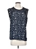 Meadow Rue 100% Rayon Blue Sleeveless Blouse Size S - photo 1