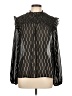 Shein Black Long Sleeve Blouse Size L - photo 1