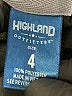 Highland Outfitters 100% Polyester Black Pullover Hoodie Size 4 - photo 3