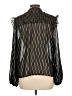 Shein Black Long Sleeve Blouse Size L - photo 2