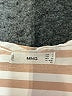 MNG Stripes Ivory Long Sleeve Blouse Size 4 - photo 7