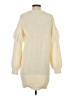 Francesca's Ivory Casual Dress Size S - photo 2