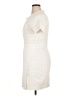 SIMKHAI Ivory Casual Dress Size XL - photo 5